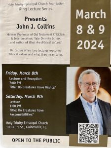 Ring Lecture Series @ Holy Trinity Episcopal Church, Gainesville, FL